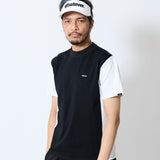 [MENS] S:bicolor mockneck - white