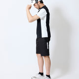 [MENS] S:bicolor mockneck - white