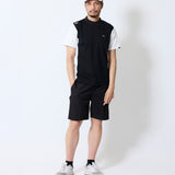 [MENS] S:bicolor mockneck - white