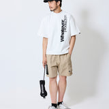 [MENS] O:production logo mockneck - white