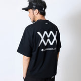 [MENS] O:production logo mockneck - black