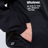 S:WEG logo fullzip jacket black