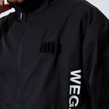 S:WEG logo fullzip jacket black