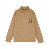 [MENS]EMBLEM BUTTON L/S MOCKNECK