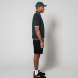 JACQUARD S/S POLO SHIRTS -  GREEN