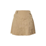 [WOMENS] Glen Check Pleated Skirt