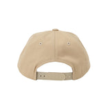 LOGO-6 PANEL CAP B LOGO - BEIGE