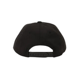 LOGO-6 PANEL CAP B LOGO - BLACK