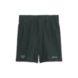 MESH TUCK SHORTS - GREEN