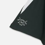 PANELED S/S POLO SHIRTS -  GREEN