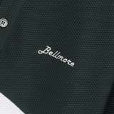 PANELED S/S POLO SHIRTS -  GREEN