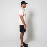 ARGYLE S/S POLO SHIRTS - BEIGE