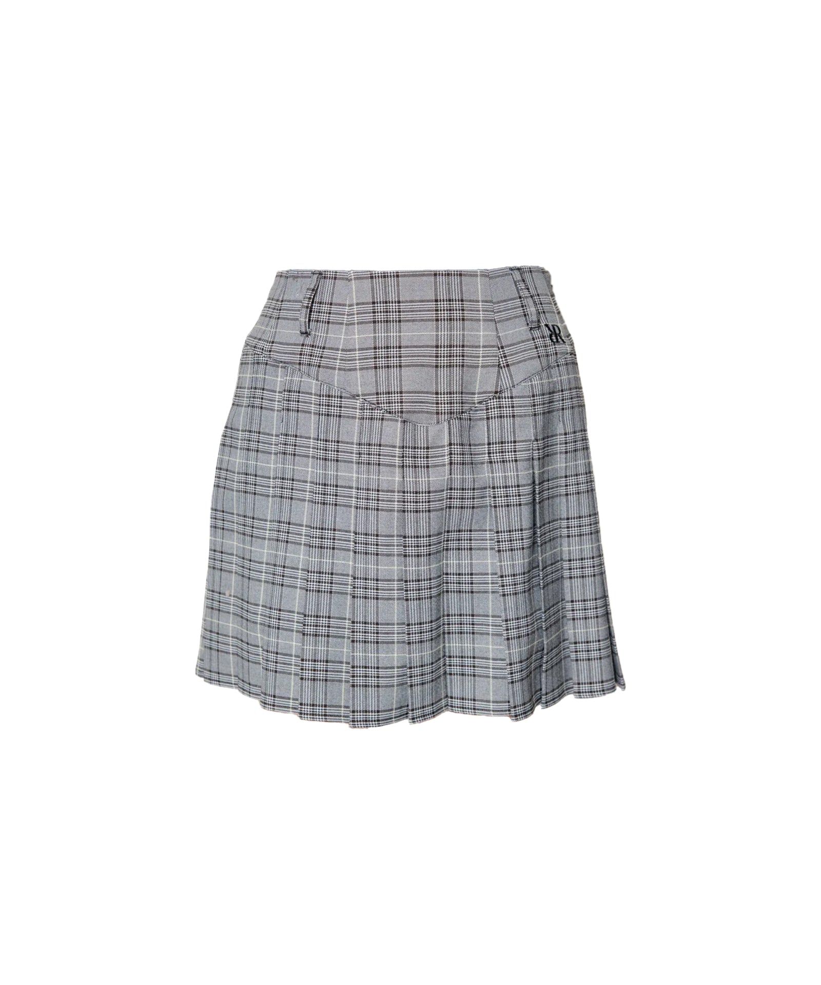 [WOMENS] Glen Check Pleated Skirt