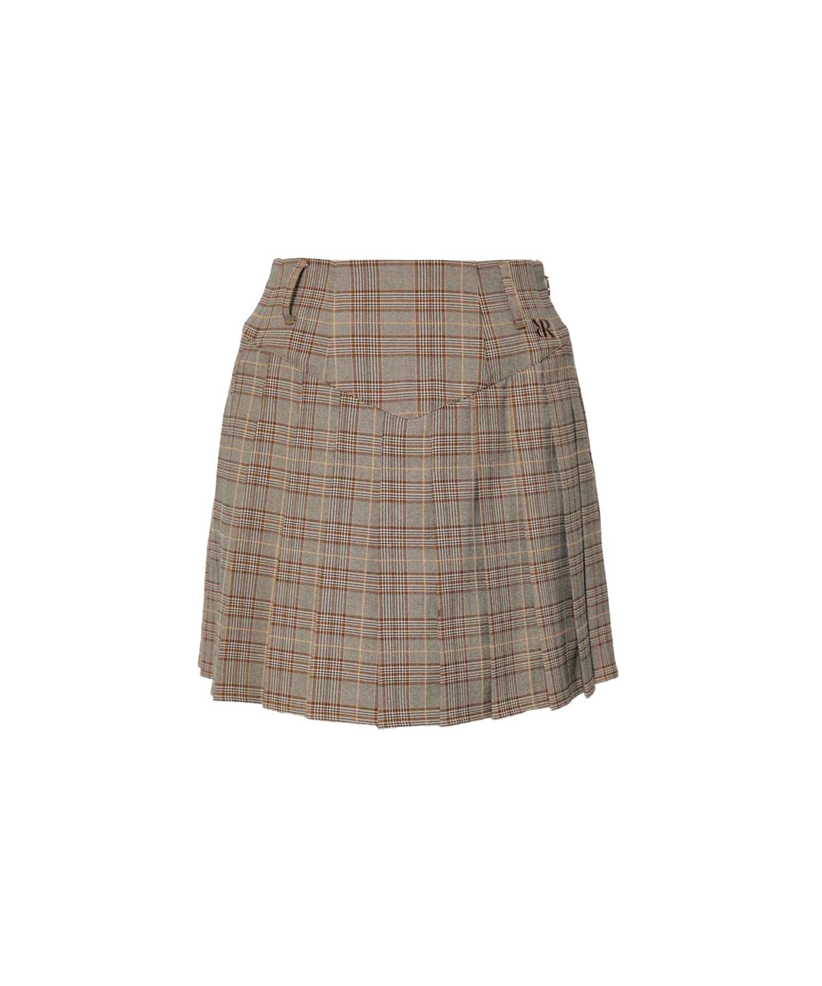 [WOMENS] Glen Check Pleated Skirt