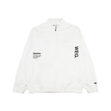 S:WEG logo fullzip jacket white