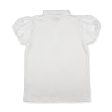 [WOMEMS] puff sleeves polo shirts