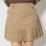 [WOMENS] Glen Check Pleated Skirt