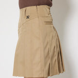 [WOMENS] Glen Check Pleated Skirt