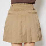 [WOMENS] Glen Check Pleated Skirt