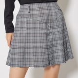 [WOMENS] Glen Check Pleated Skirt