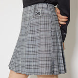 [WOMENS] Glen Check Pleated Skirt