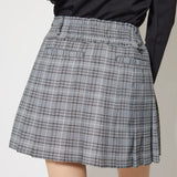 [WOMENS] Glen Check Pleated Skirt