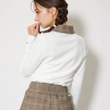 [WOMENS] Collared Compact Cut Top