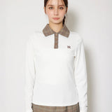 [WOMENS] Collared Compact Cut Top