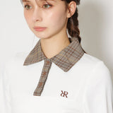 [WOMENS] Collared Compact Cut Top