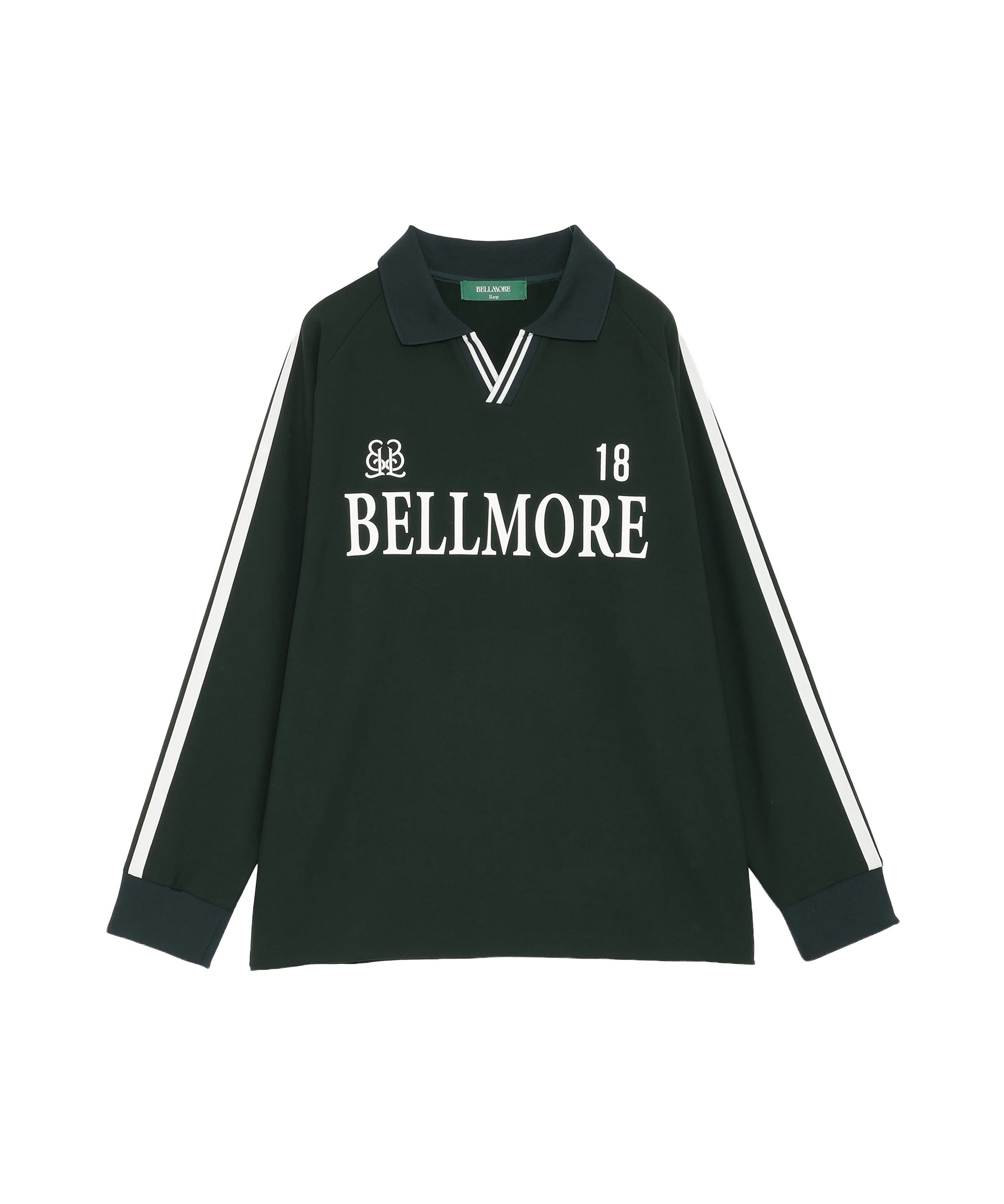 [MENS]LINE SLEEVE L/S POLO SHIRTS