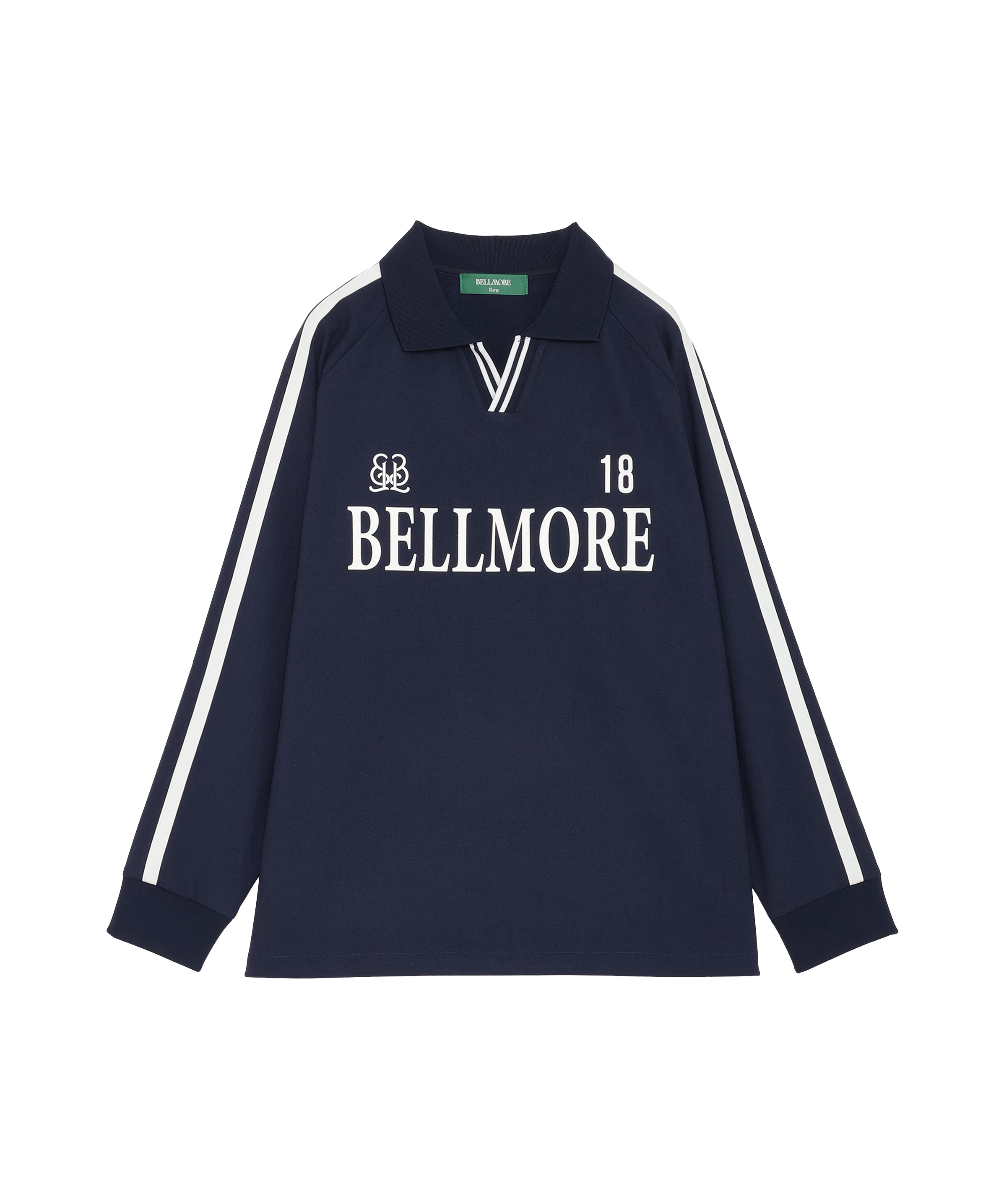 [MENS]LINE SLEEVE L/S POLO SHIRTS