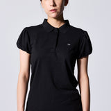 [WOMEMS] puff sleeves polo shirts
