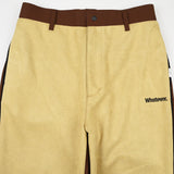 [MENS] S: Fakesuede Fullzip Pants