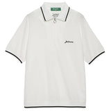 JACQUARD S/S POLO SHIRTS - WHITE