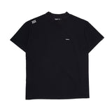 [MENS] S:bicolor mockneck - black