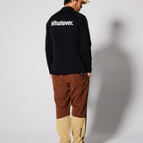 [MENS] S: Fakesuede Fullzip Pants