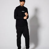 [MENS] S: Fakesuede Fullzip Pants