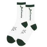 LOGO LINE SOCKS - GREEN
