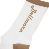 LOGO LINE SOCKS - BEIGE