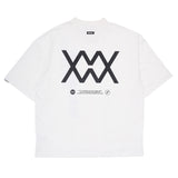 [MENS] O:production logo mockneck - white