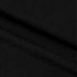 bicolor polo shirt BLACK×BLACK